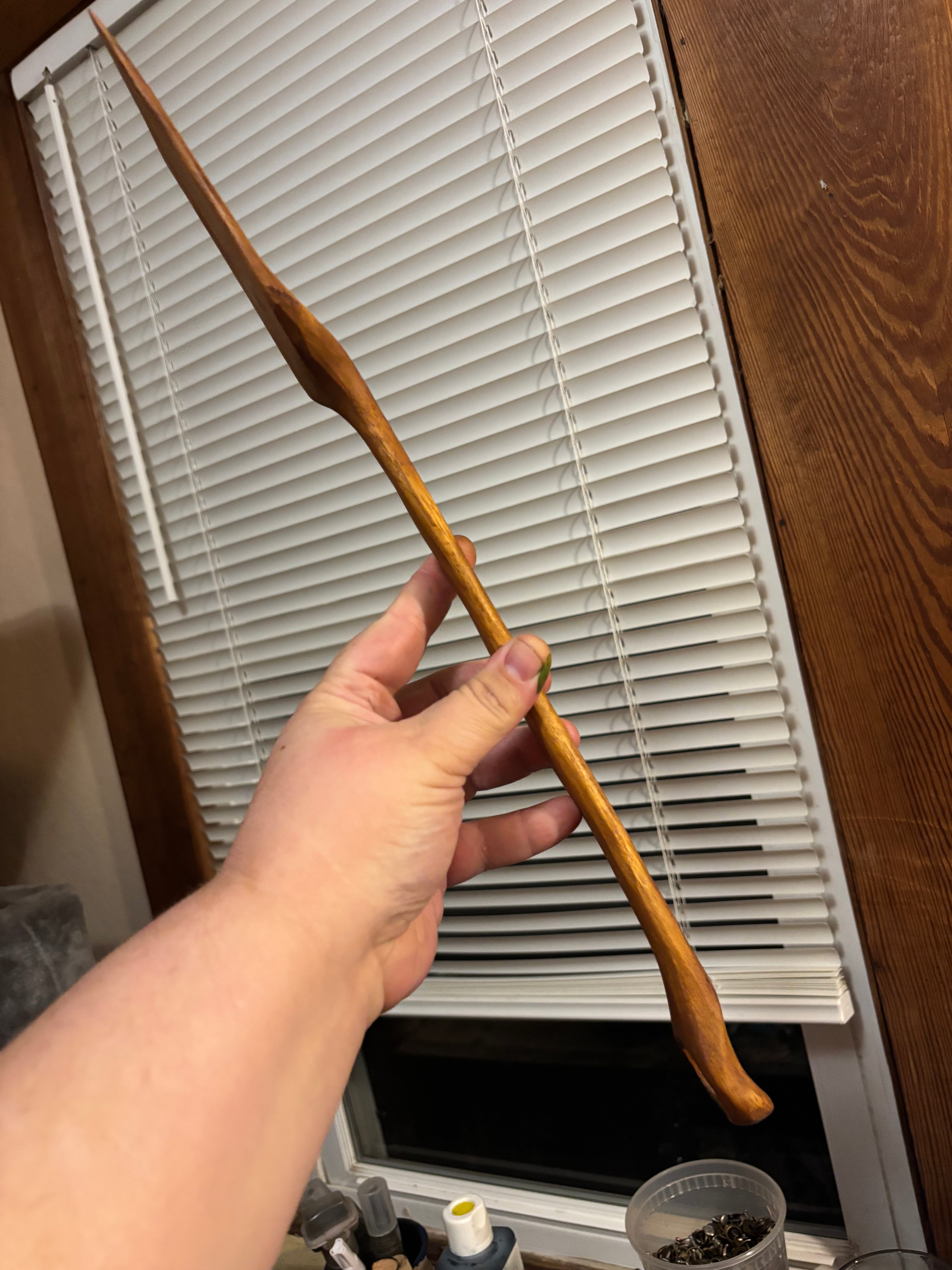 Spatula with loop - Teak